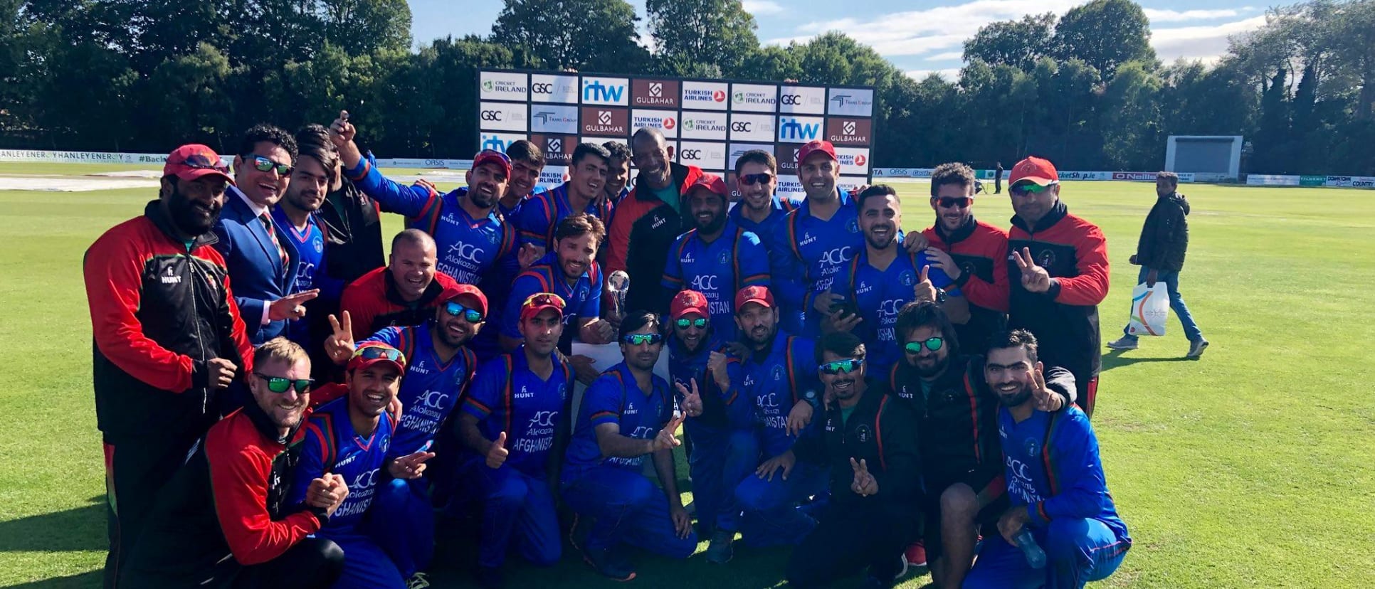 Afghanistan celebrate