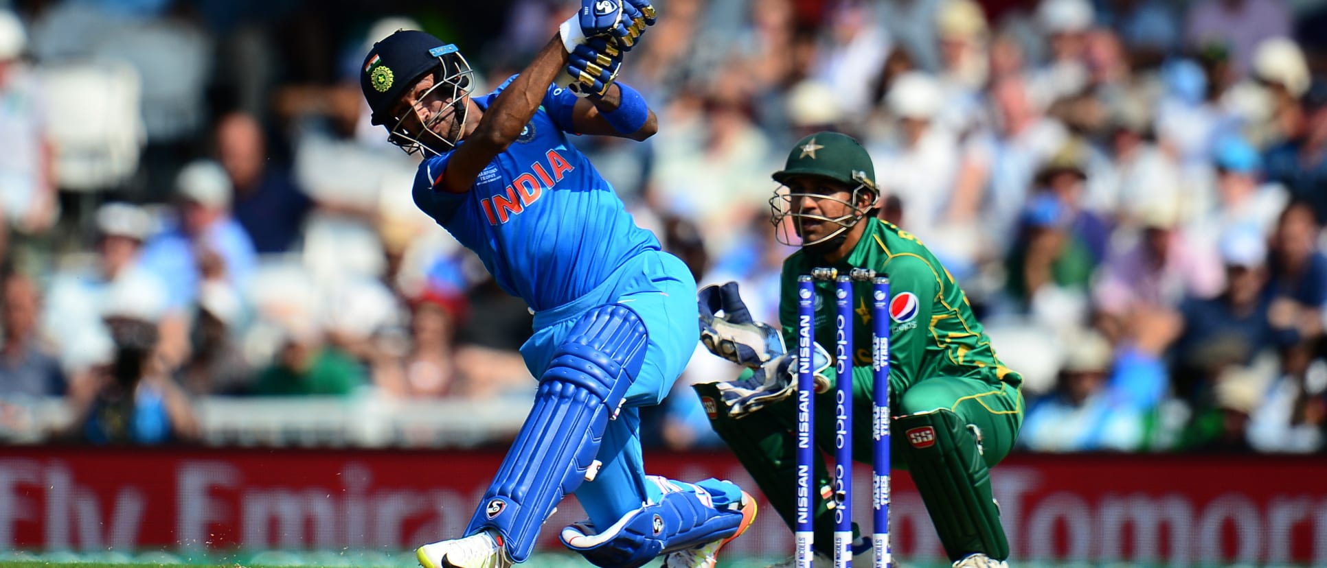 Hardik Pandya stunned the world with his savage hitting in the 2017 Champions Trophy final against Pakistan