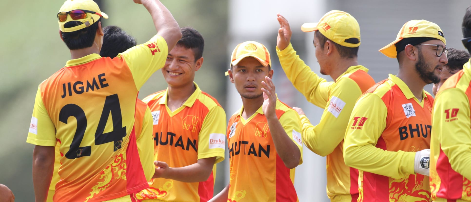 Bhutan-players-celebrates