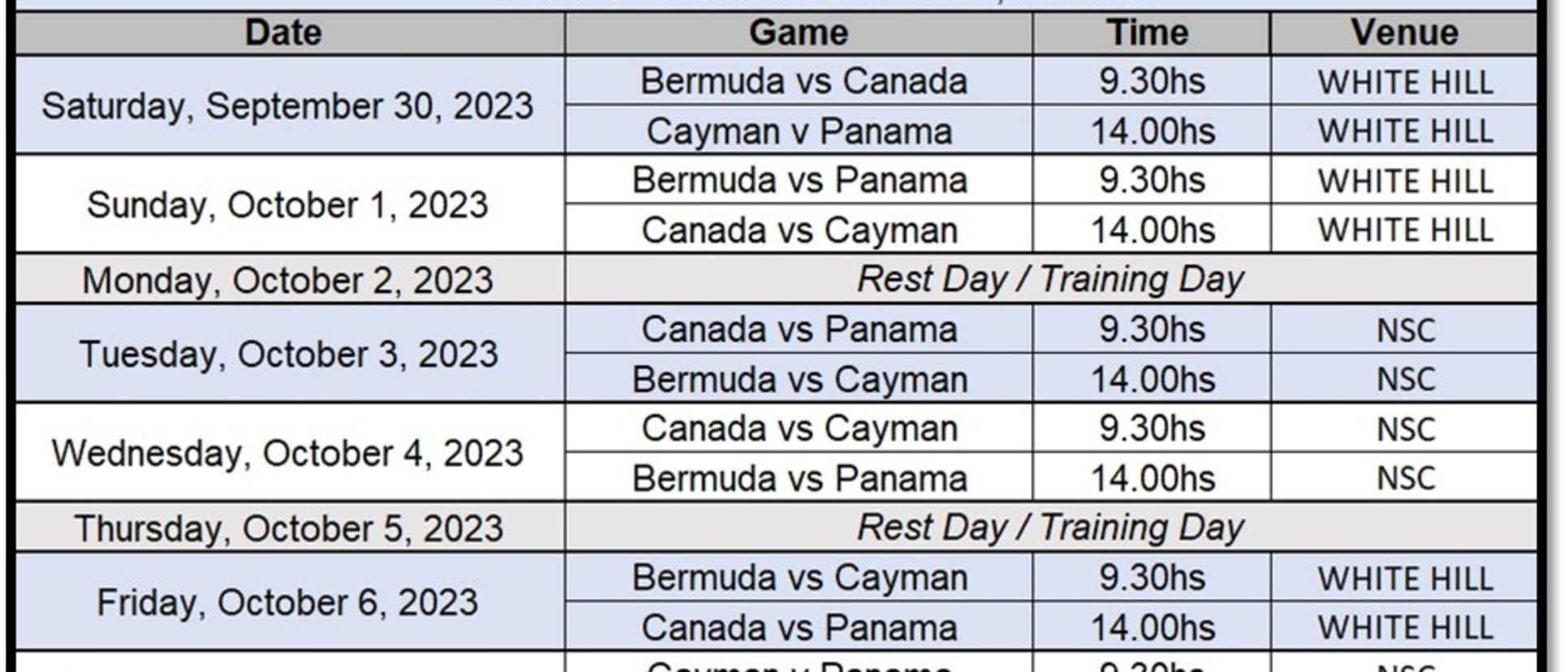 ICC Men’s T20 World Cup 2024 Americas Qualifier