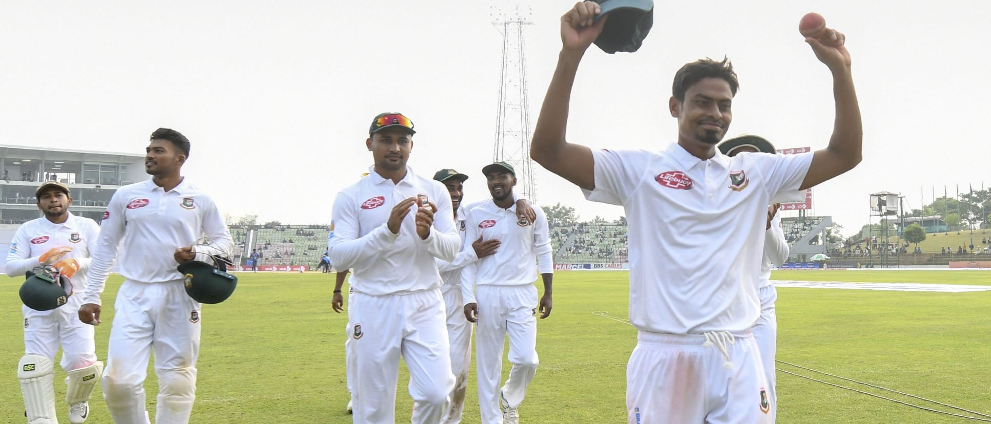 Bangladesh opted for an all-spin attack in the second Test against the Windies