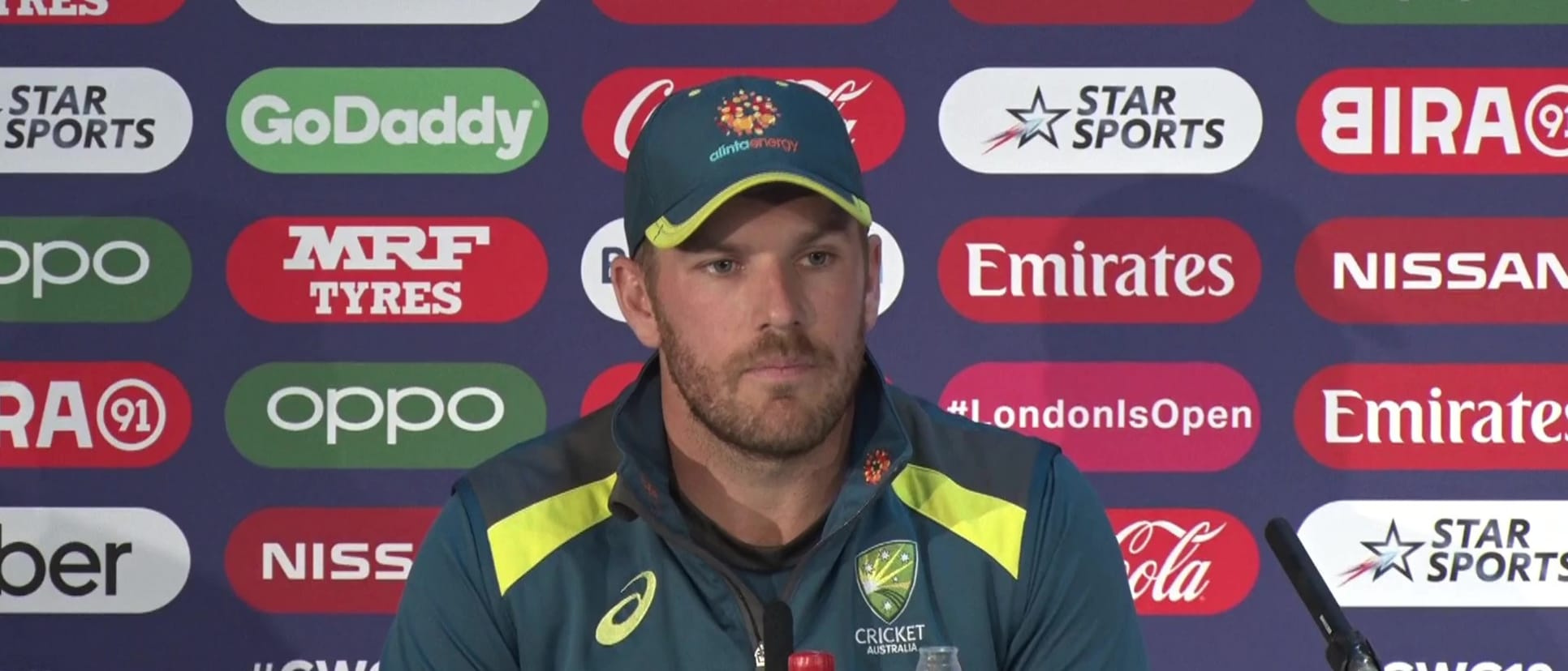 Aaron-Finch-Australia-Captain-Pre Match-PC-24JUN19_Moment