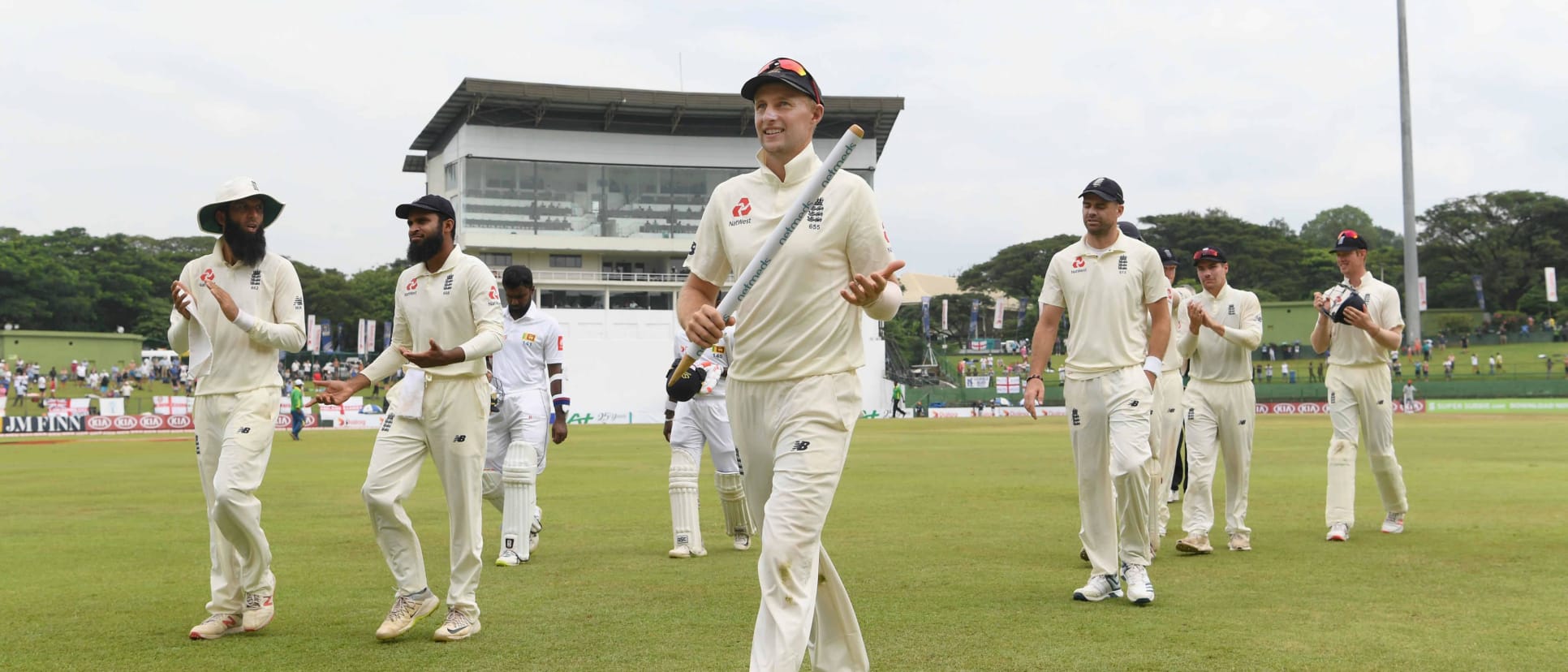 England won the Test in Pallekele to take an unassailable 2-0 lead in the three-match series