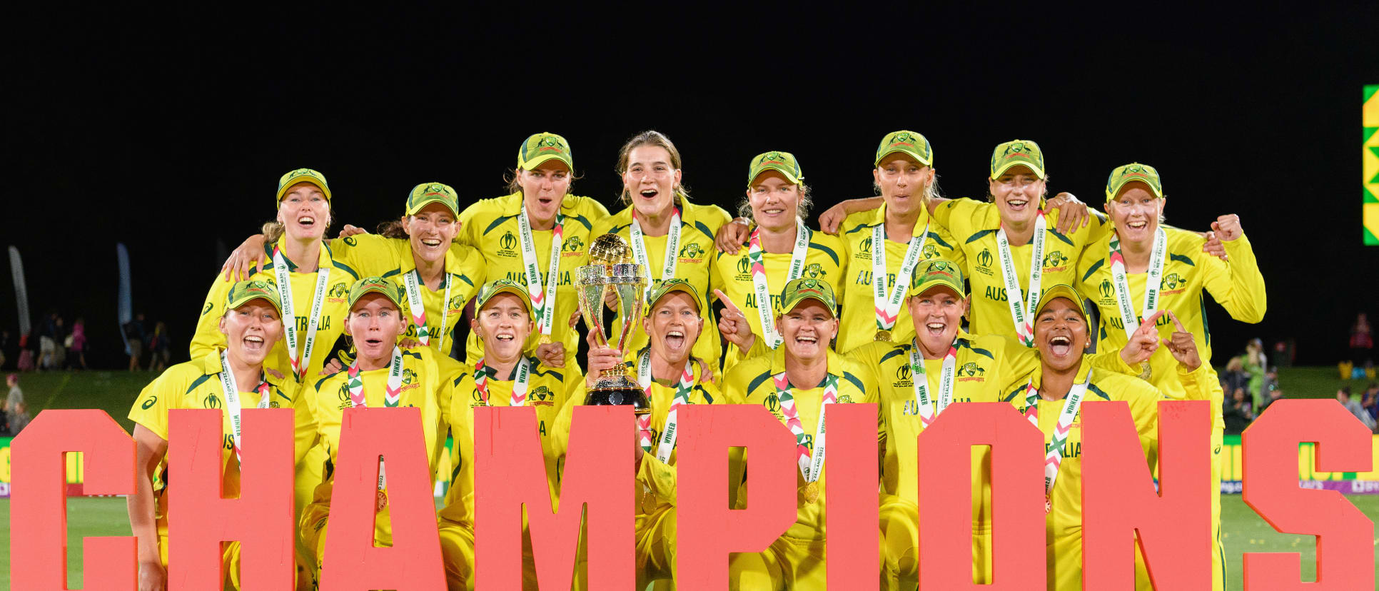 Australia CWC22 Champions