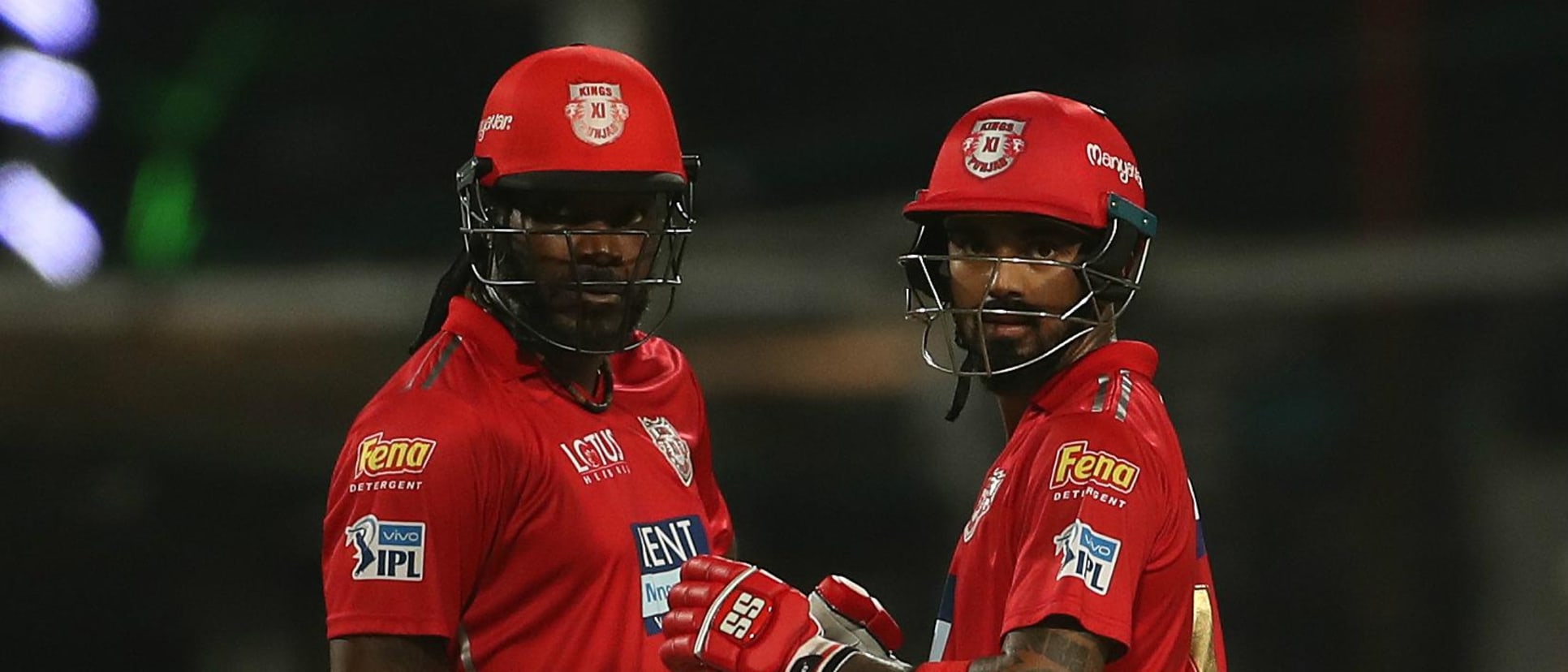 Chris Gayle and KL Rahul