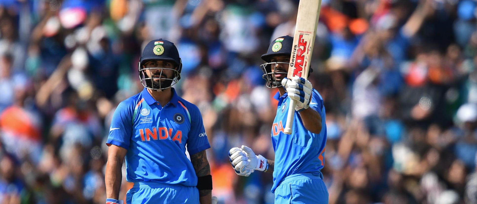 Virat Kohli and Shikhar Dhawan