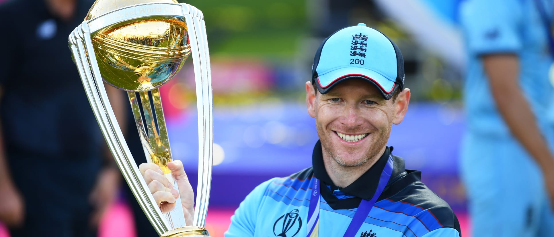 Eoin Morgan trophy