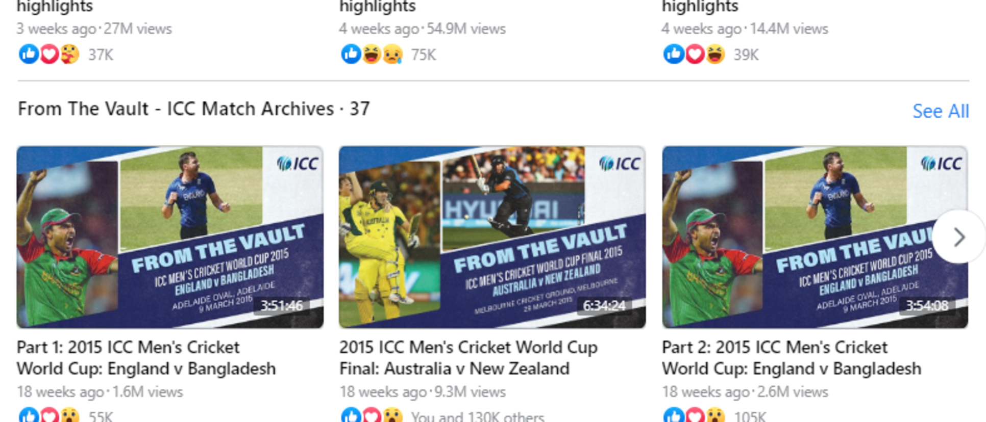 ICC drew upon its rich archives to keep fans engaged during the hiatus in international cricket through campaigns like CWC19 Rewind and From The Vault