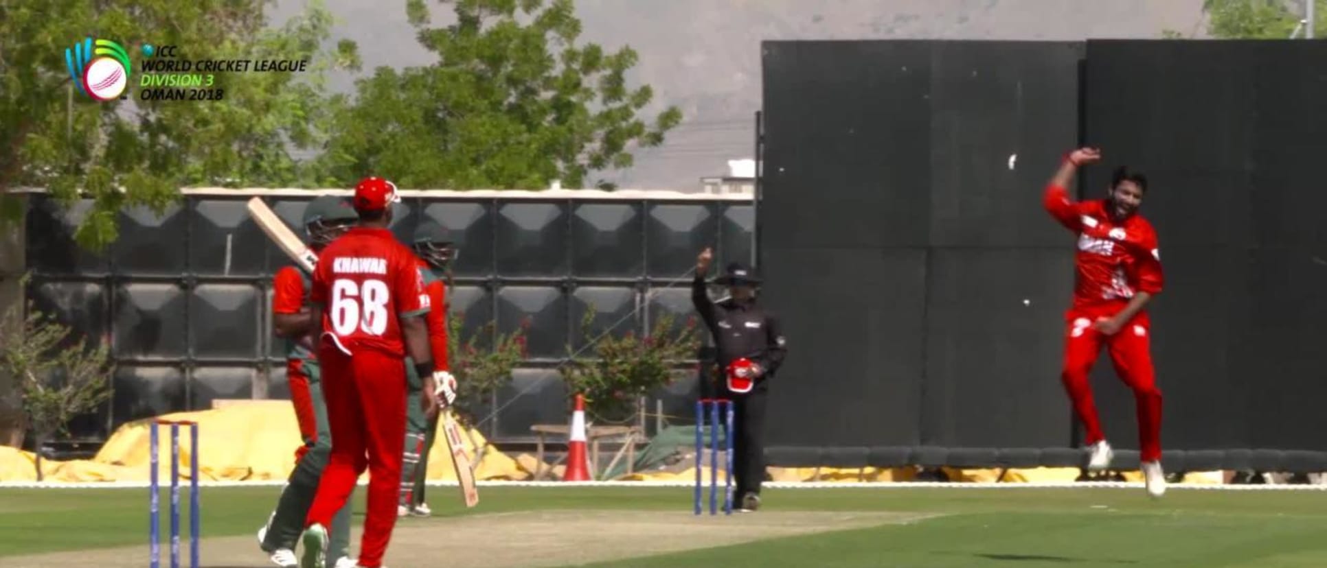 WCL Div 3 – Sharp catching by Oman against Kenya