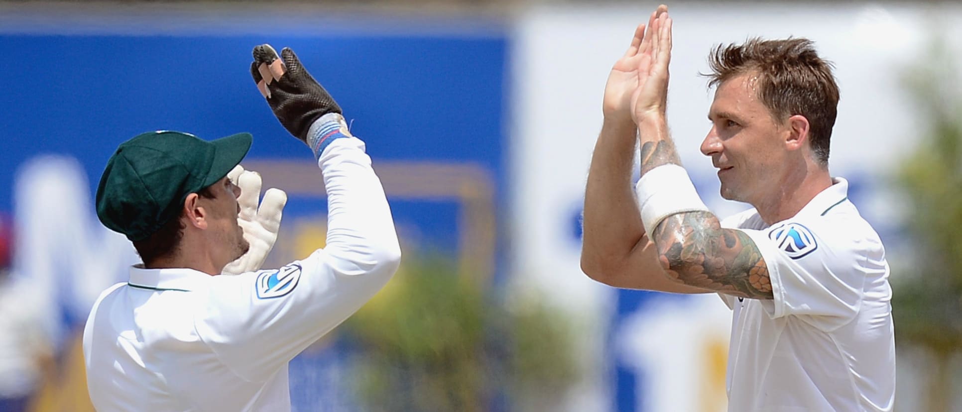 Dale Steyn picked up a wicket on his return to Test cricket and moved within touching distance of Shaun Pollock's South Africa record