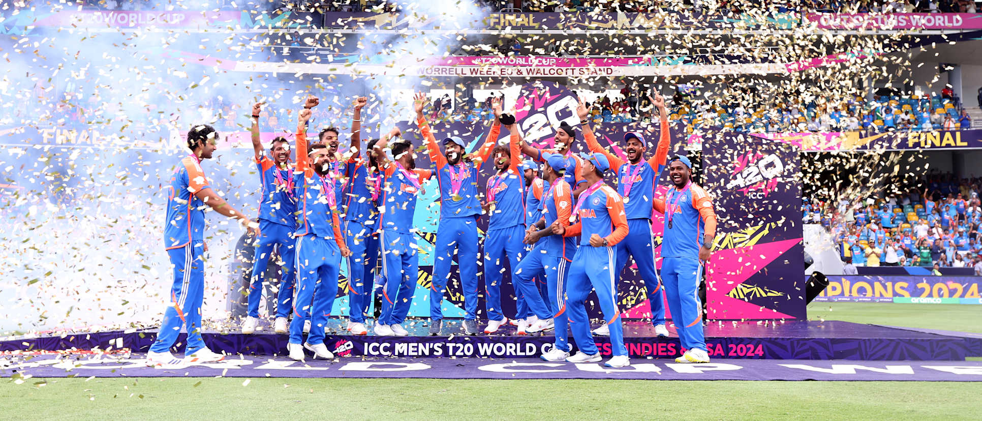 Retiring Kohli Reigns Supreme As India Are Crowned T20