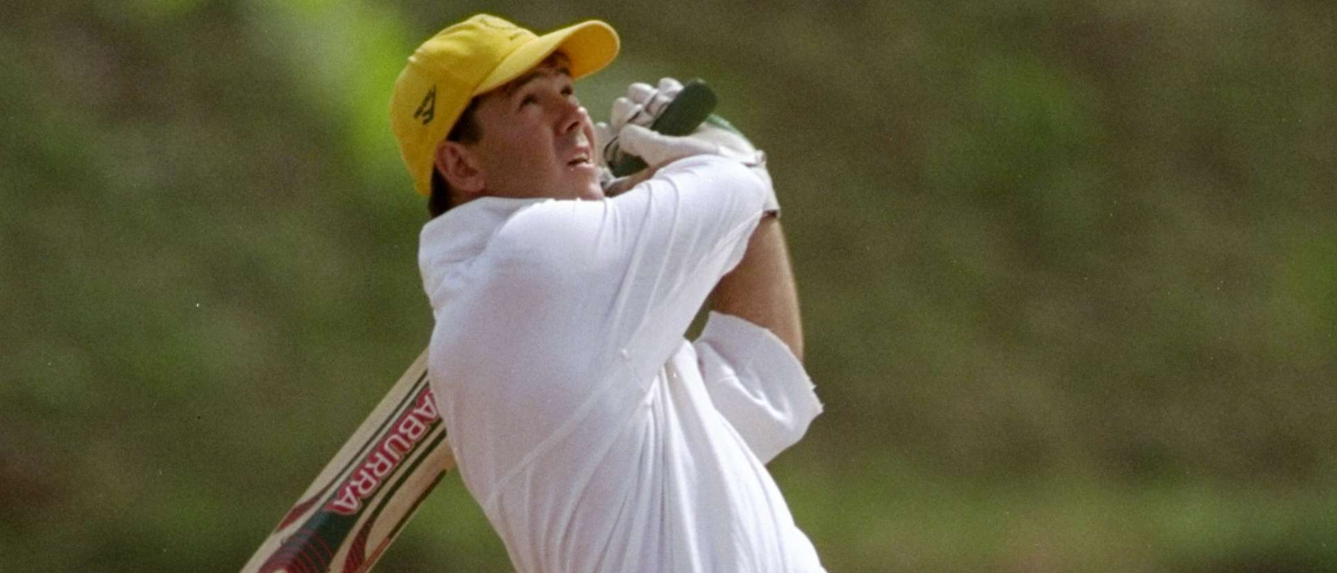 Ricky Ponting in action during the 1998 Commonwealth Games