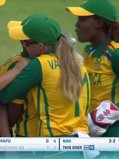 Logo of A Sootaga with a Batting vs South Africa Women Under-19