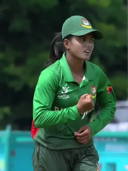 Logo of S Pakhrin with a Batting vs Bangladesh Women Under-19