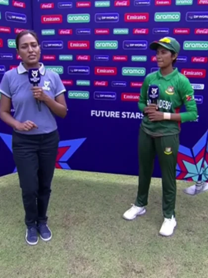 Sumaiya Akter Bangladesh Post-Match Interview: 20 January