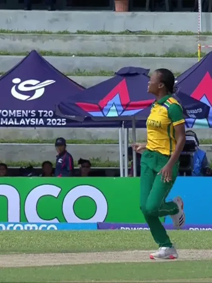 Logo of N Salima with a Batting vs South Africa Women Under-19