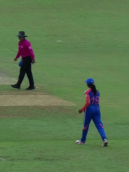 Logo of A Callender with a Batting vs India Women Under-19