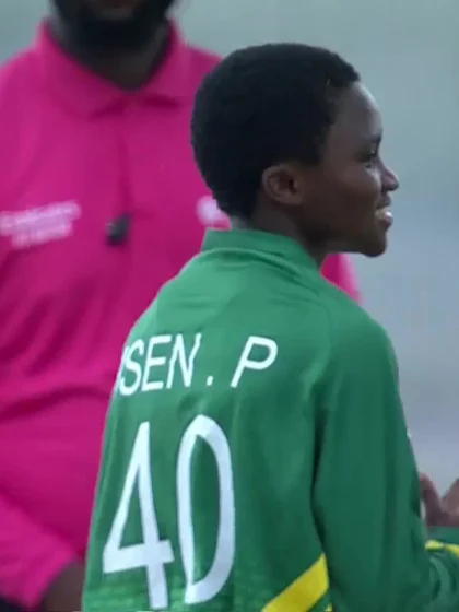 Logo of E McLeod with a Batting vs Nigeria Women Under-19