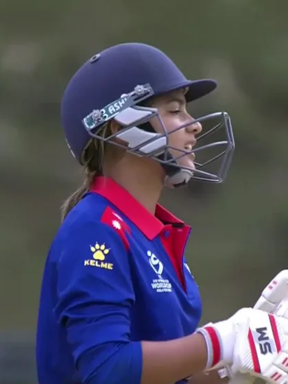 Logo of K Kunwar with a Batting vs Scotland Women Under-19