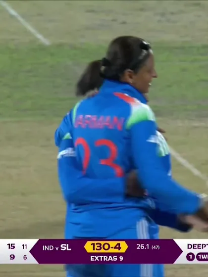 Kavisha Dilhari - Wicket - India Women vs Sri Lanka Women