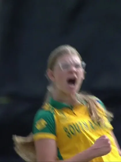 Logo of S Sagalala with a Batting vs South Africa Women Under-19