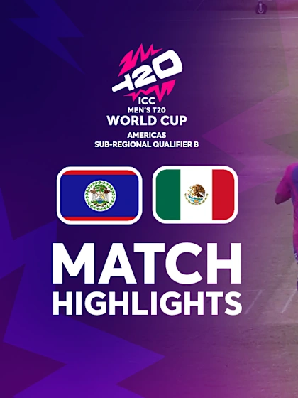 Belize v Mexico | Match Highlights | T20 WC Sub Regional Americas Qualifier