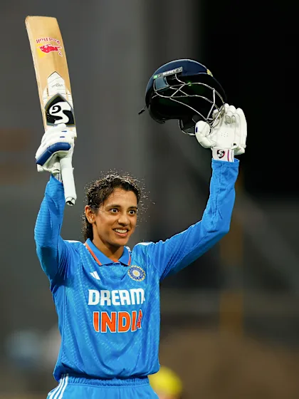 Mandhana in top three of both ODI and T20I rankings