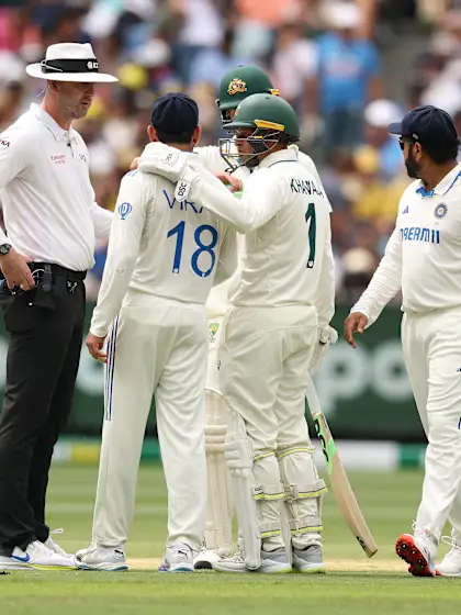Logo of Kohli fined for breaching ICC Code of Conduct