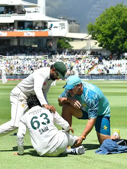 Pakistan opener sidelined for six weeks with ankle injury