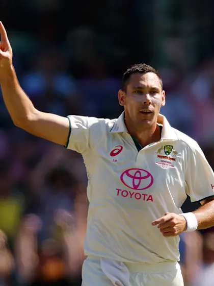 Logo of Rolling Boland's four puts Australia's nose in front on day two