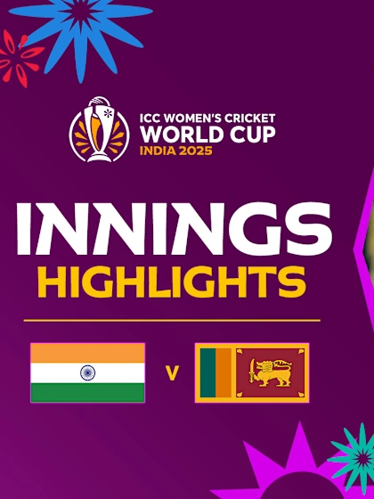 Late onslaught puts India in good stead against Sri Lanka | Innings Highlights | CWC25