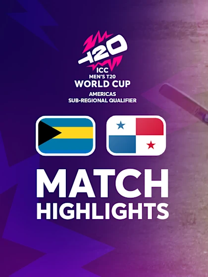 Bahamas vs Panama | Match Highlights | T20 WC Sub Regional Americas Qualifier