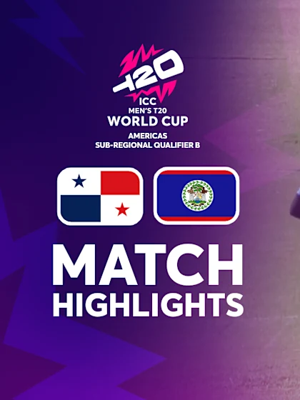 Panama v Belize | Match Highlights | T20 WC Sub Regional Americas Qualifier