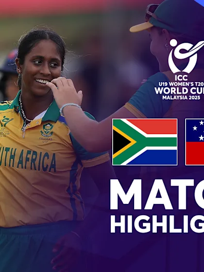 South Africa continue their winning run with emphatic outing against Samoa | Match Highlights | U19WC 2025