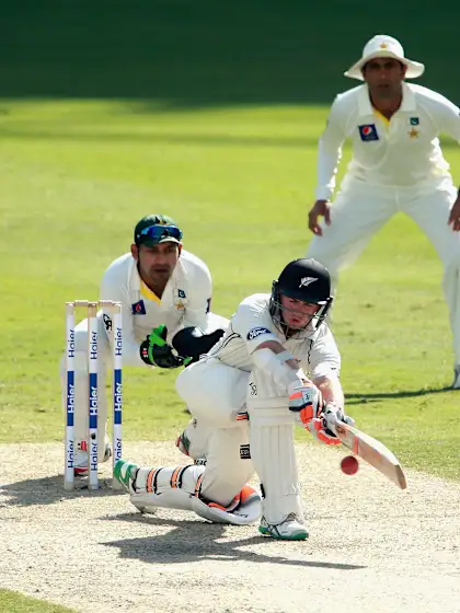 Latham’s century gives New Zealand strong start