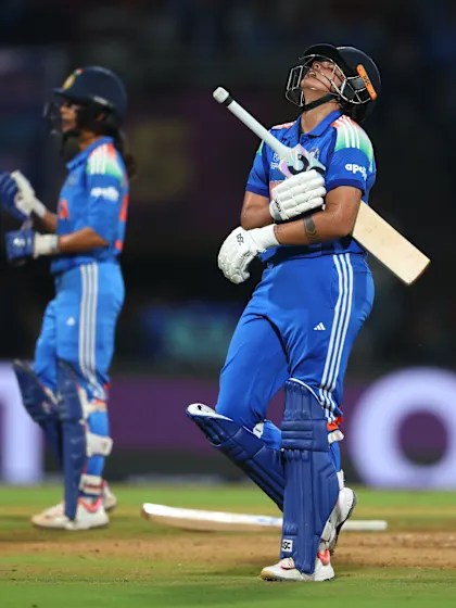 Shafali's blazing knock comes to an end | CWC25