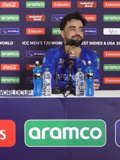 Rashid Khan (Afghanistan Captain) post-match Press Conference - 22nd June 2024
