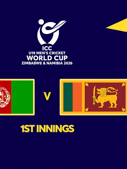 U19: Afghanistan v Sri Lanka (1st Innings)