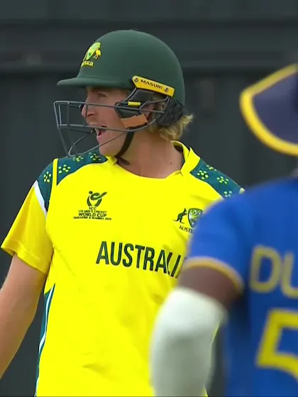 Will Malajczuk - Wicket - Sri Lanka vs Australia