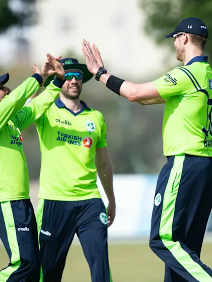 Stuart Poynter's last-ball six clinches thriller for Ireland