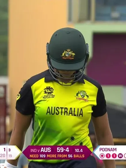 IND v AUS: Ash Gardner goes big and is caught