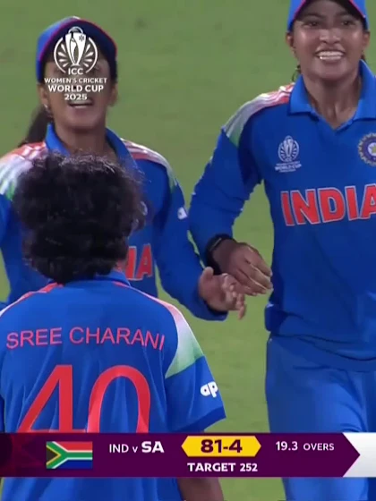 Sinalo Jafta - Wicket - India Women vs South Africa Women