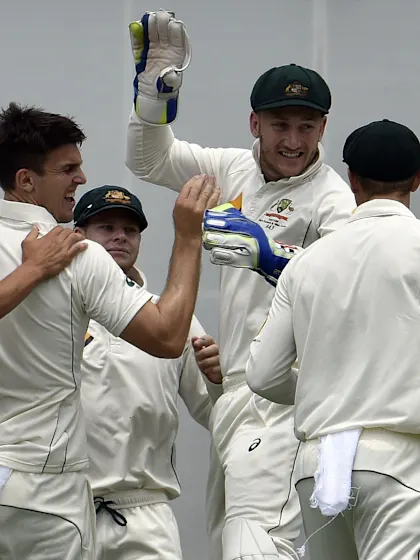 Australia goes 1-0 up with 208-run win