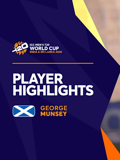 Munsey's attacking knock at the top | Player Highlights | T20WC 2026