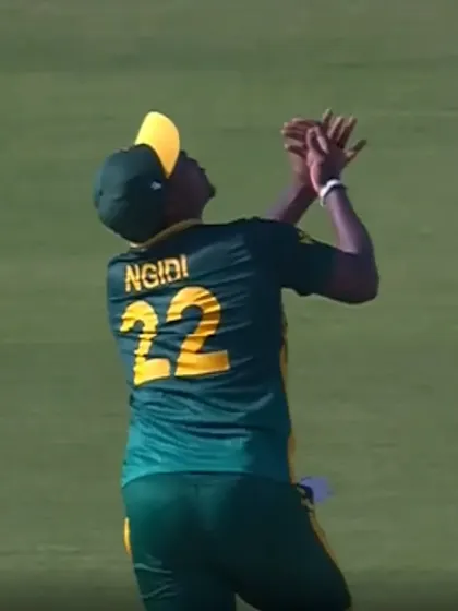 Logo of Sensational catch from Lungi Ngidi | ENG v SA | Champions Trophy 2025