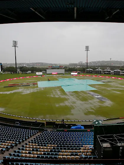 Rain washes out day two in Centurion