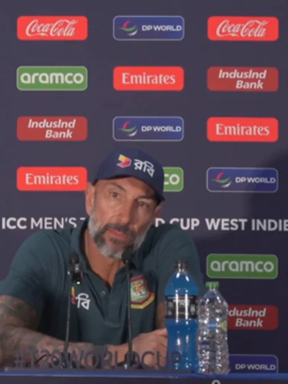 Nic Pothas (Bangladesh Assistant coach) pre-match Press Conference - 23rd June 2024