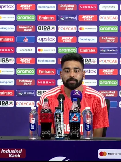 Mohammed Siraj (India player) post-match Press Conference - 14th October 2023