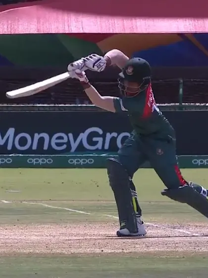 ICC U19 CWC: IND v BAN – Emon strokes beautifully through the covers