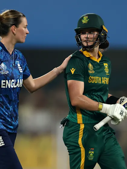 Wolvaardt falls after a stellar knock | CWC25